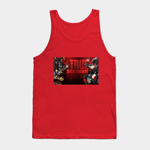 True 3ntertainment Banner Tank Top by True3ntertainment